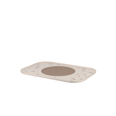 Mepal Mio Sunshine & Rainbow dækkeserviet hvid 27,9x39,8 cm