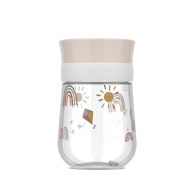 Mepal Mio Sunshine & Rainbow begynderkop hvid 300 ml