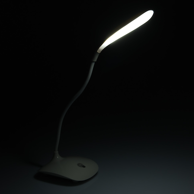 LED bordlampe hvid H44 cm