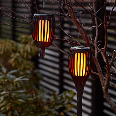 Solar fakkel med hank 78 cm