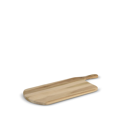 Serveringsbræt teaktræ 45x19 cm