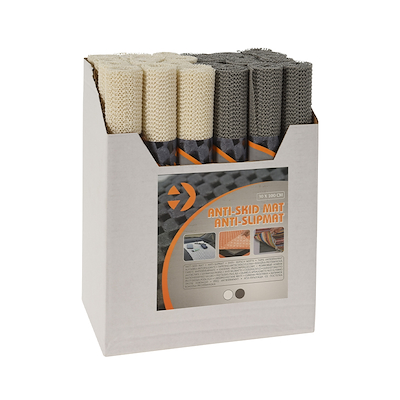 Antislip til skuffe 30x100 cm assorteret