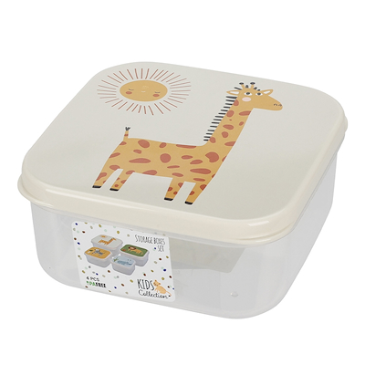 Madkassesæt dyremotiv