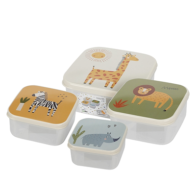 Madkassesæt dyremotiv