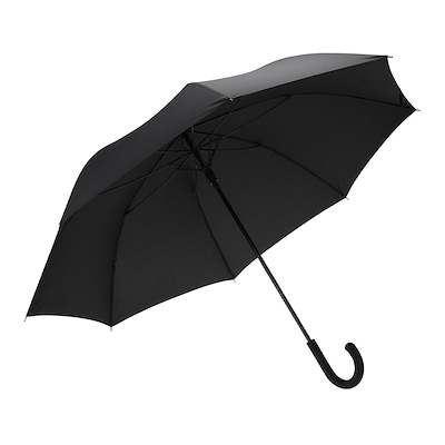 Paraply sort Ø118xL95 cm