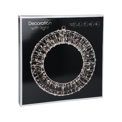 Julering med 720 hvid LED