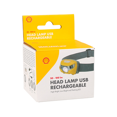 Shell pandelampe genopladelig