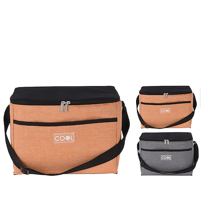 Køletaske assorterede farver grå/camel 10 liter