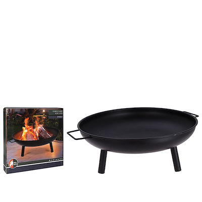 Ambiance bålfad sort 58 cm