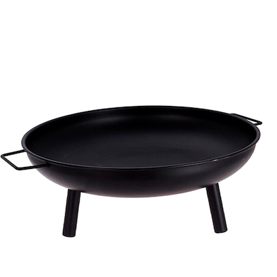 Ambiance bålfad sort 58 cm