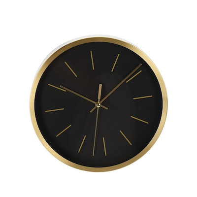 Vægur Ø 25 cm - 2 assorterede farver