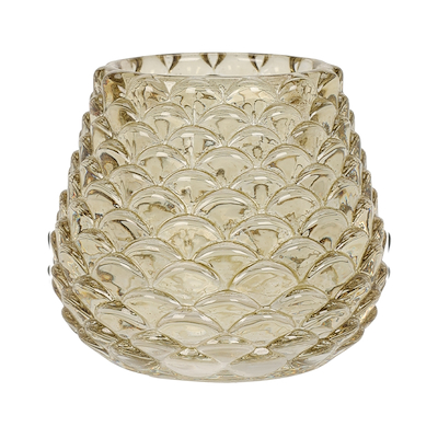 Fyrfadsstage amber 7,4 cm assorteret