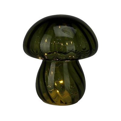Mushroom lampe 3 assorterede farver ø13,5xh15,5cm