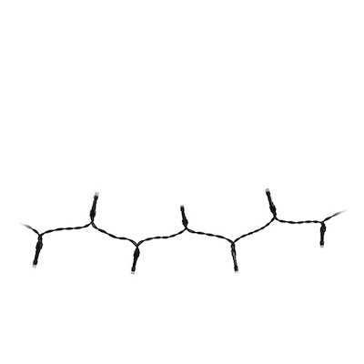 LED lyskæde ude & inde 36 meter 480 LED lys varm hvid