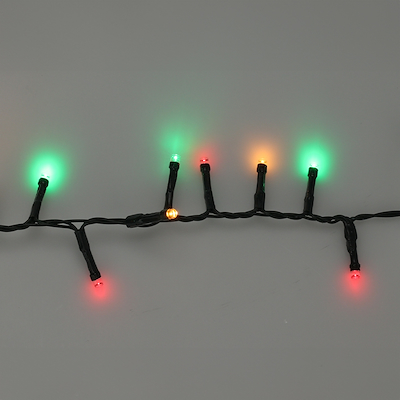 Snake LED lyskæde ude & inde 11 meter 560 LED lys multifarvet