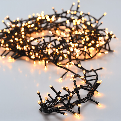 Snake lyskæde 1800 LED varm hvid 36+3 meter