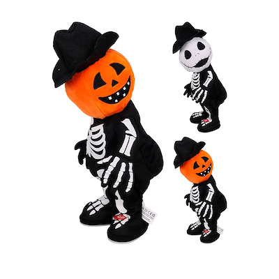 Halloween figur med lyd og bevægelse assorteret
