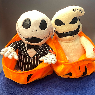 Halloween figur med lyd og bevægelse - assorterede