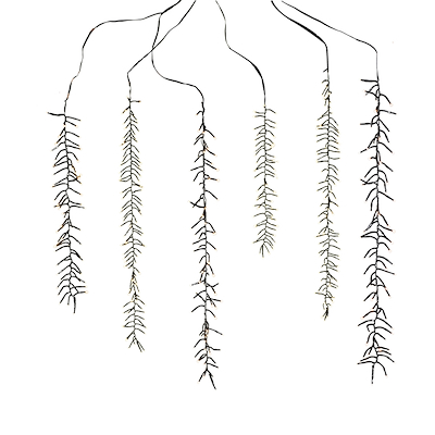 Lyskæde med 6 cluster grene ude & inde 480 LED