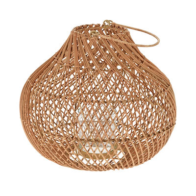 Lanterne rattan D35XH30 cm