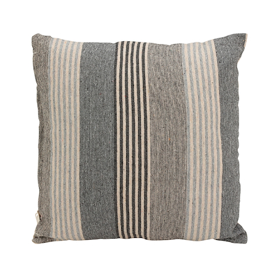 Pude i genanvendt bomuld i 3 assorterede designs 40x40 cm