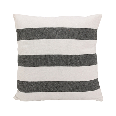 Pude i genanvendt bomuld i 3 assorterede designs 40x40 cm