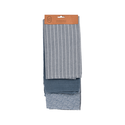 Viskestykker 3 stk. af 3 assorterede farver