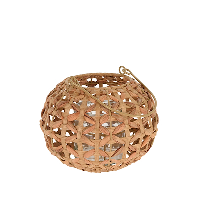 Lanterne med håndtag kalabas 11,5x22x15 cm