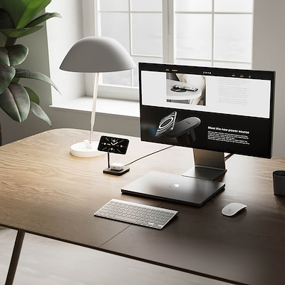 Zens Office 2 trådløs oplader sort