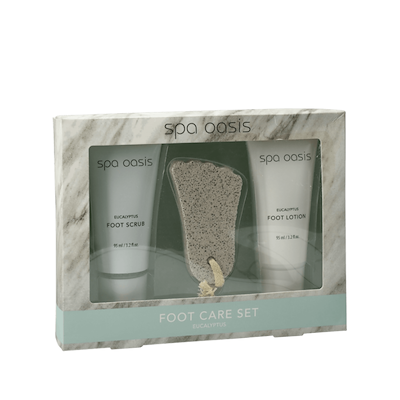 Fodplejesæt 3 dele assorteret