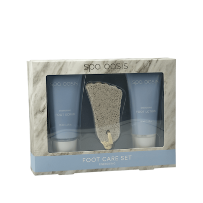 Fodplejesæt 3 dele assorteret