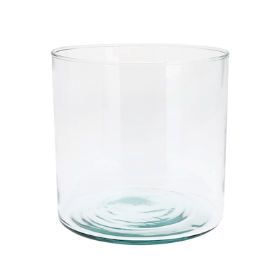 Vase genbrugsglas H15 cm