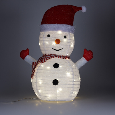 Snemand med LED 68 cm