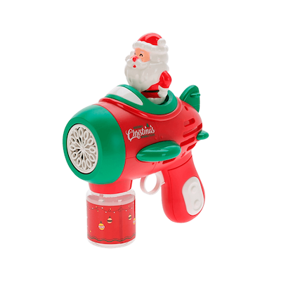 Sæbeboblepistol med juledesign