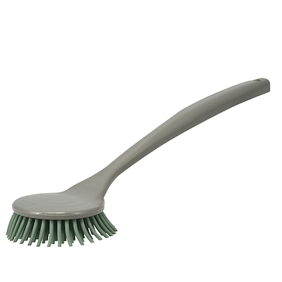 Opvaskebørste silikone grå