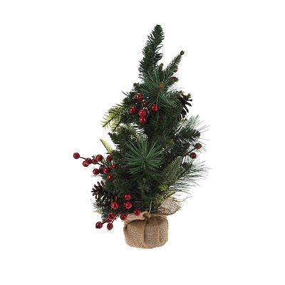 juletræ i mulepose 45 cm
