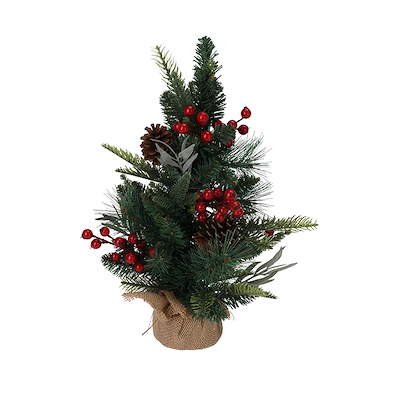 juletræ i mulepose 45 cm