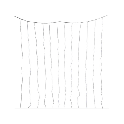 Lysforhæng digital RGB 400 LED farvet 200x200 cm