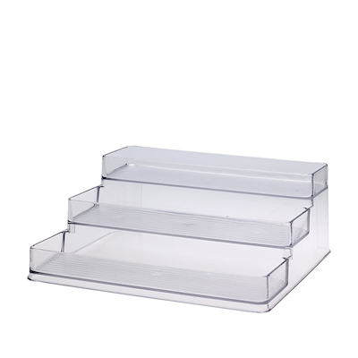 Køleskabs organizer transparent 23x25x10 cm