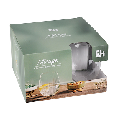 Vandglas Mirage 4 stk. 44 cl