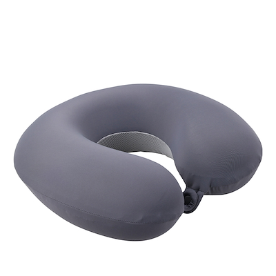 Nakkepude grå 32x30x10 cm