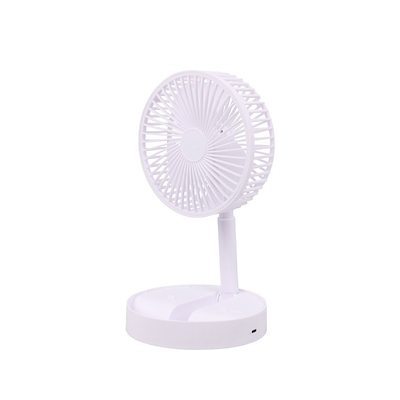Foldbar ventilator hvid H 36 cm