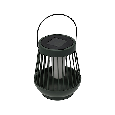 Solcelle lanterne - assorterede farver H15 cm