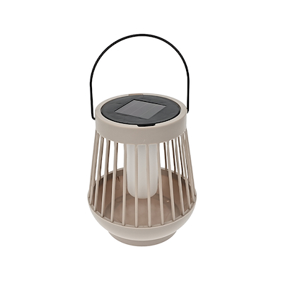 Solcelle lanterne - assorterede farver H15 cm
