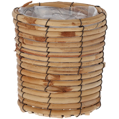 Blomsterkrukke naturlig 3 stk.