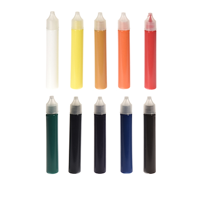 Akryl malepenne multifarvet 8 stk