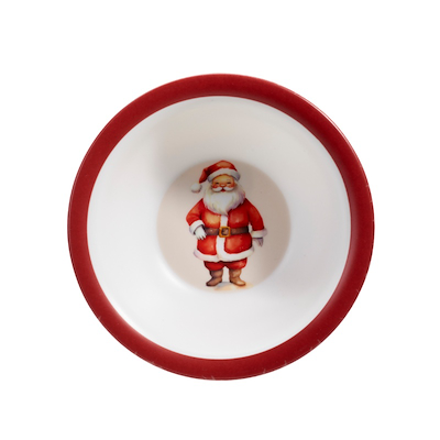 Spisesæt med julemotiv 5 dele assorteret