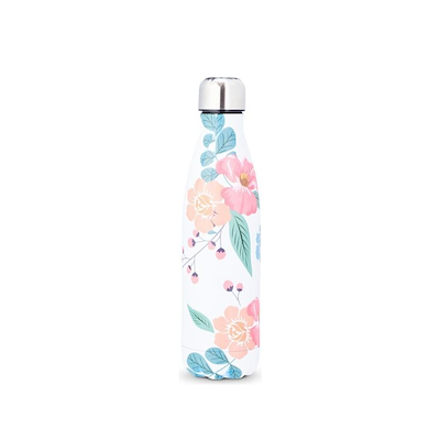 Termoflaske - 4 assorterede design 0,5 liter