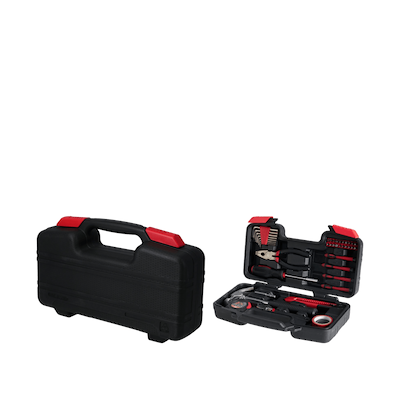 Værktøjssæt 40 dele sort