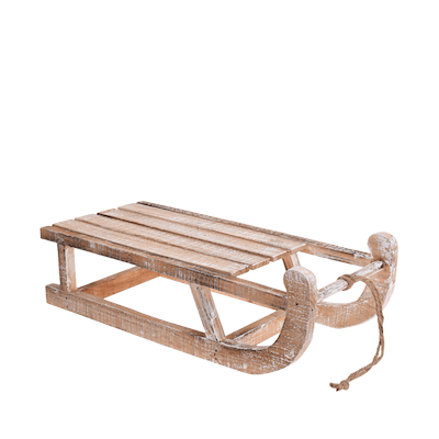 Slæde til dekoration 50x24x14 cm